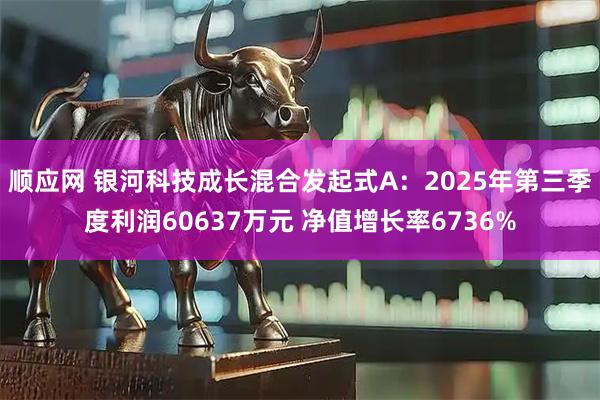 顺应网 银河科技成长混合发起式A：2025年第三季度利润60637万元 净值增长率6736%
